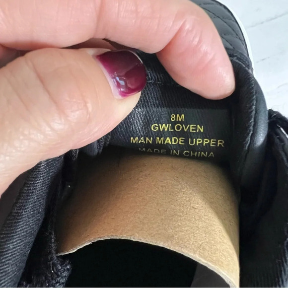 Guess Loven Lace Up Sneakers Womens Size 8 - Picture 9 of 10